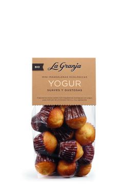 Βιολογικά mini muffins με γιαούρτι 200g the farm