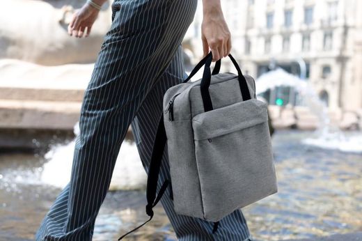 Urban Backpack mochila para o dia a dia M twist prata Reisenthel