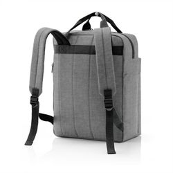 Urban Backpack mochila para o dia a dia M twist prata Reisenthel