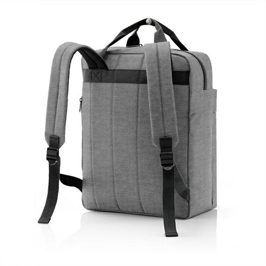 Urban Backpack mochila para o dia a dia M twist prata Reisenthel