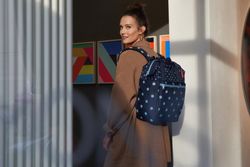 Urban Backpack allrounder R pontos mistos-azul Reisenthel