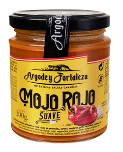 Mojo rojo suave 200g Argodey comida canaria gourmet