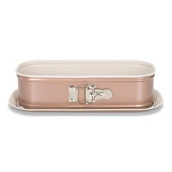 Molde cerámico rectangular 30x11cm desmontable patisse