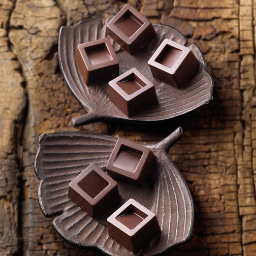 Forma de chocolate cubo Silikomart