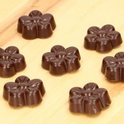 Molde de chocolate chocolates flores funcakes