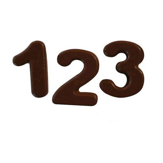 Silikomart Number Chocolate Chocolate Mold