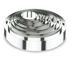 Molde Cocina Aro Redondo 18X4 Cm 18/10 Lacor