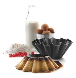Non-stick Alun Curly Flanero Form 10 Cm Lacor Bakverk Desserter