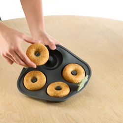 Molde para Doughnuts para Freidora de Aire 4 Cavidades Lékué