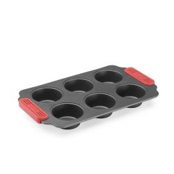 Molde para Muffins Antiadherente 6 Cavidades Lékué