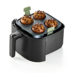 Molde para Muffins para Freidora de Aire 4 Cavidades Lékué