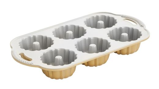 Molde para pastel anniversary bundtlette gold Nordic Ware
