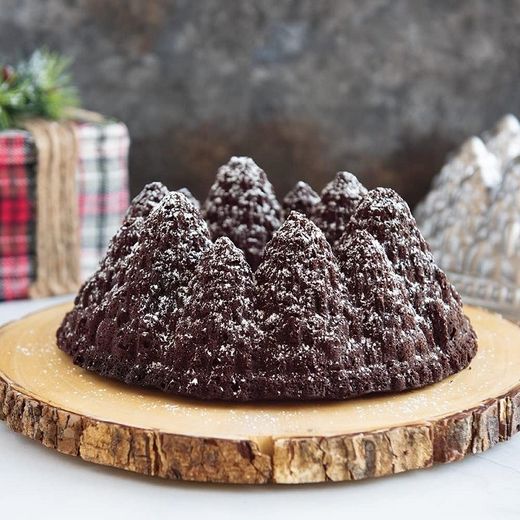 Molde para pastel bosque pinos bundt Nordic Ware