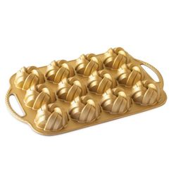 Molde para pastel braided bundtlette pan 75 aniversario Nordic Ware