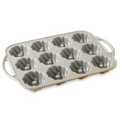 Molde para pastel braided bundtlette pan 75 aniversario Nordic Ware