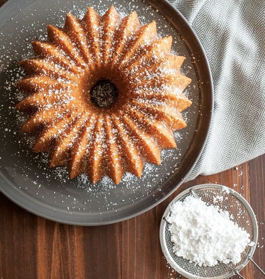 Molde para pastel brilliance bundt 1,2 l 5 tazas Nordic Ware