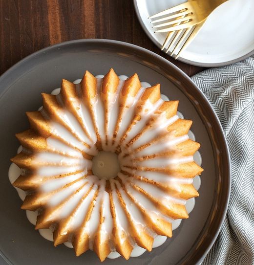 Molde para pastel brilliance bundt 1,2 l 5 tazas Nordic Ware