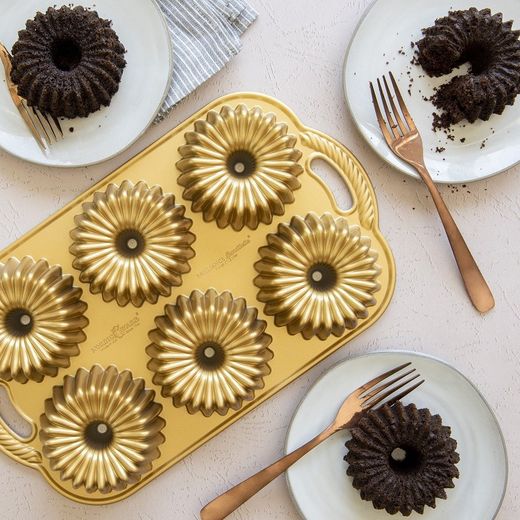 Molde para pastel brilliance bundtlette Nordic Ware