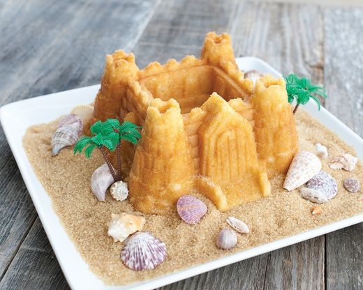 Molde para pastel castle bundt Nordic Ware