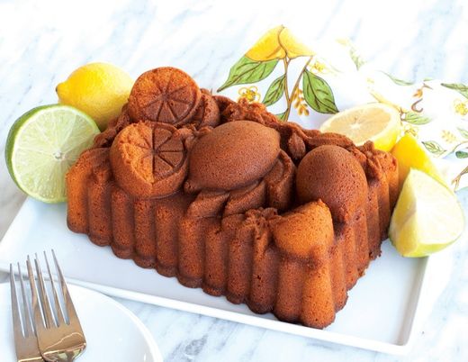 Molde para pastel citrus blossom loaf Nordic Ware
