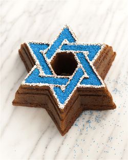 Molde para pastel estrella david bundt Nordic Ware