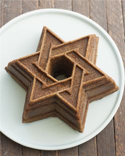 Molde para pastel estrella david bundt Nordic Ware