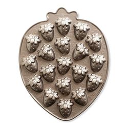 Molde para pastel fresas bitelets Nordic Ware