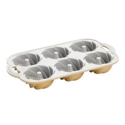 Molde para pastel heritage bundtlette gold Nordic Ware