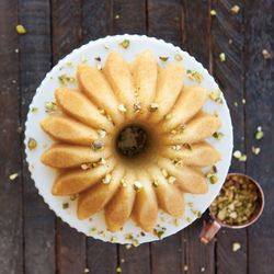 Molde para pastel lotus bundt Nordic Ware