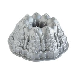 Molde para pastel muy feliz silver bundt Nordic Ware