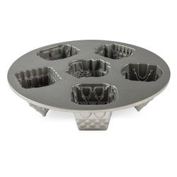 Molde para pastel pueblo navideño Nordic Ware