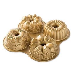 Molde para pastel quartet bundt Nordic Ware