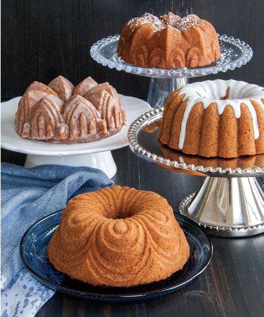Molde para pastel quartet bundt Nordic Ware