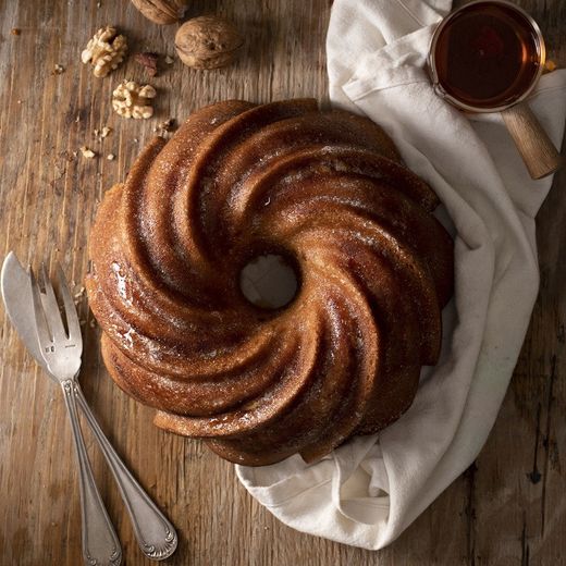 Molde para pastel swirl bundt Nordic Ware