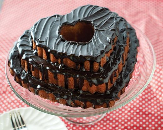 Molde para pastel tiered heart bundt Nordic Ware