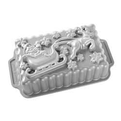 Molde para pastel trineo de santa Nordic Ware