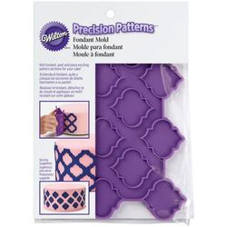 Molde de silicone para fondant de treliça Wilton