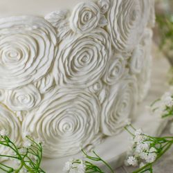 Molde silicona fondant ruffled roses karen davis