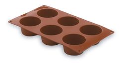 Molde Silicona Muffin 6 Cavidades Lacor Pastelería y Postres