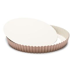 Forma de torta base removível quiche 28 cm patisse
