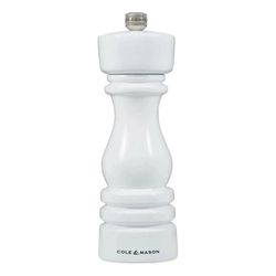 Molinillo de Pimienta London brillo blanco 18 cm Cole Mason Inglaterra