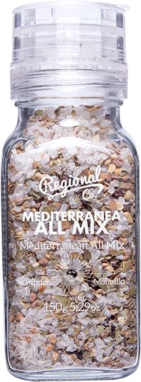 Molinillo de Sal Mediterránea Mix 150 g Regional & Co