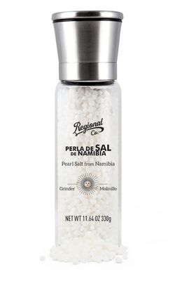 Molinillo Especias y Sal Deluxe Sal Perla Namibia 330 g Regional & Co