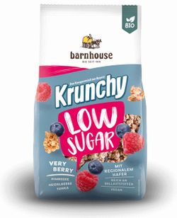 Muesli Krunchy Sin Azucar Bio Frutos Rojos 375 grs Barnhouse