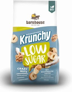 Muesli Krunchy Sin Azucar Bio Frutos Secos 375 grs Barnhouse
