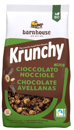Muesli Krunchy Sun Chocolate Avellana Barnhouse 375 grs