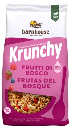 Muesli Krunchy Sun Frutos Rojos Barnhouse 375 grs