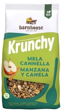 Muesli Krunchy Sun Manzana Canela Barnhouse 375 grs