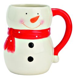 3D-mugg Jul Snögubbe G Wurm
