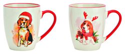 Mug Navidad Regalo Perros G Wurm